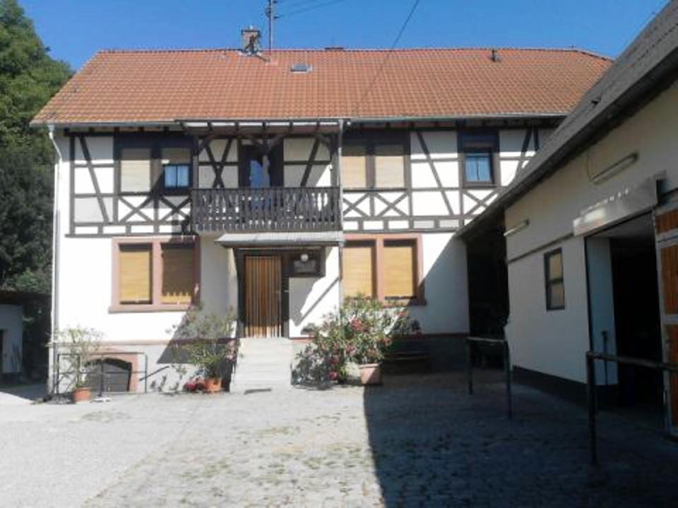 Villa Pferdehof Und Wanderreitstation Doersam Mörlenbach Exterior foto